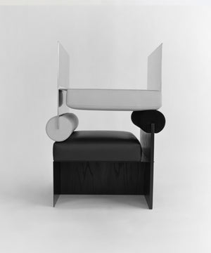 Building Blocks Lounge Chair Black