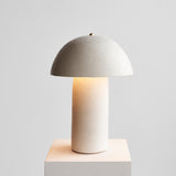 Tera Lamp - Lime Plaster, White