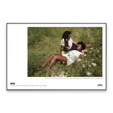 'we lay in a bed of queen anne's lace...' Poster Print by Naima Green