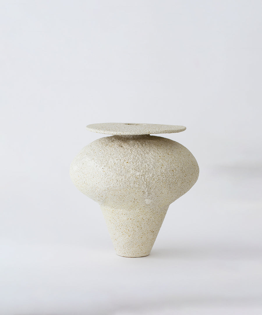 Isolated N.19 Stoneware Vase