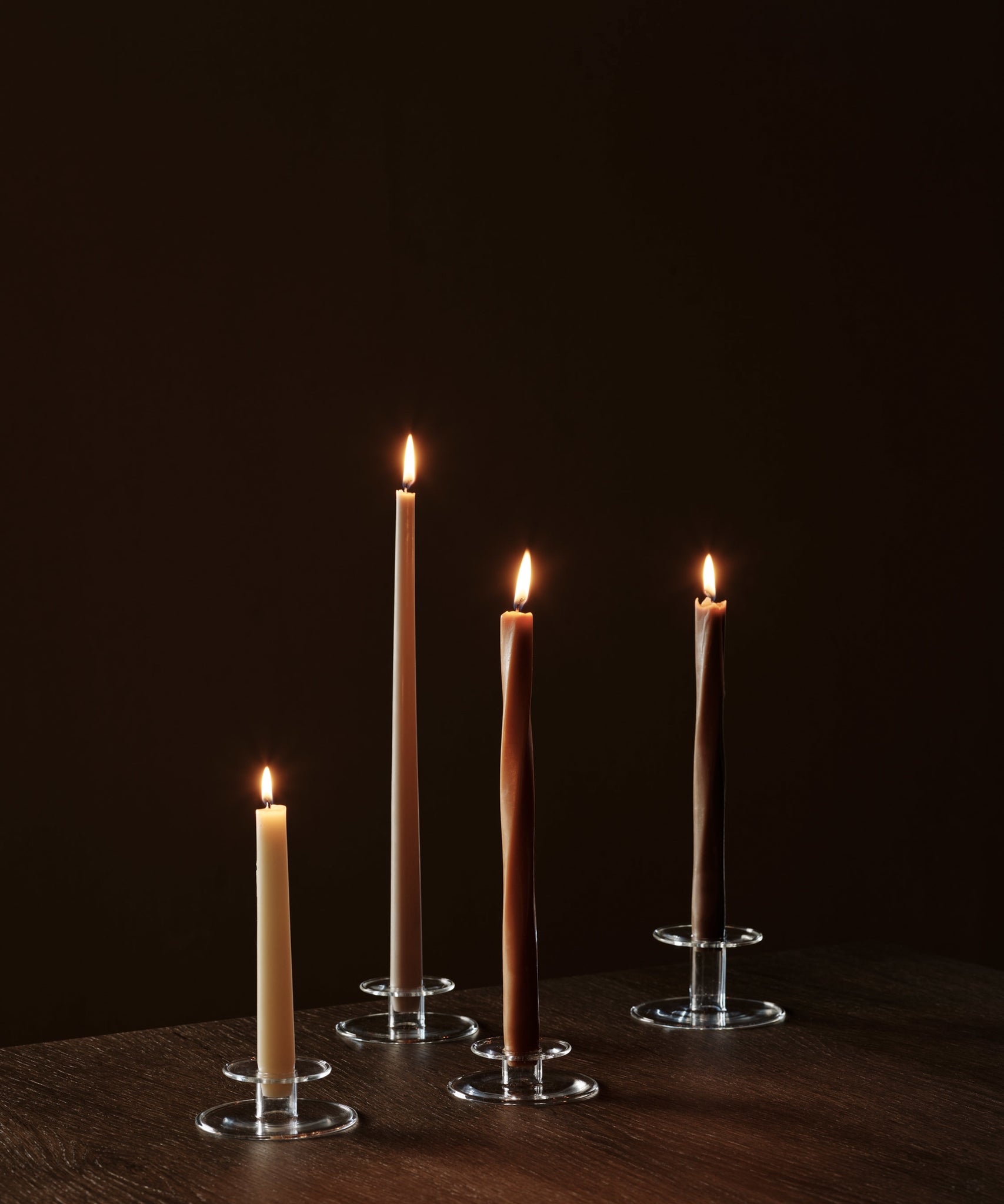 Abacus Candle Holders