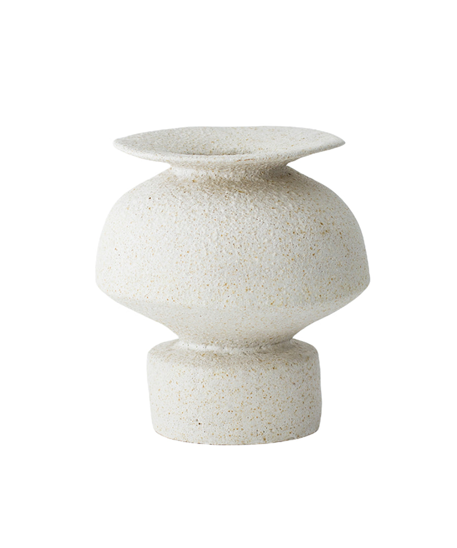 Psycter Hueso Stoneware Vase